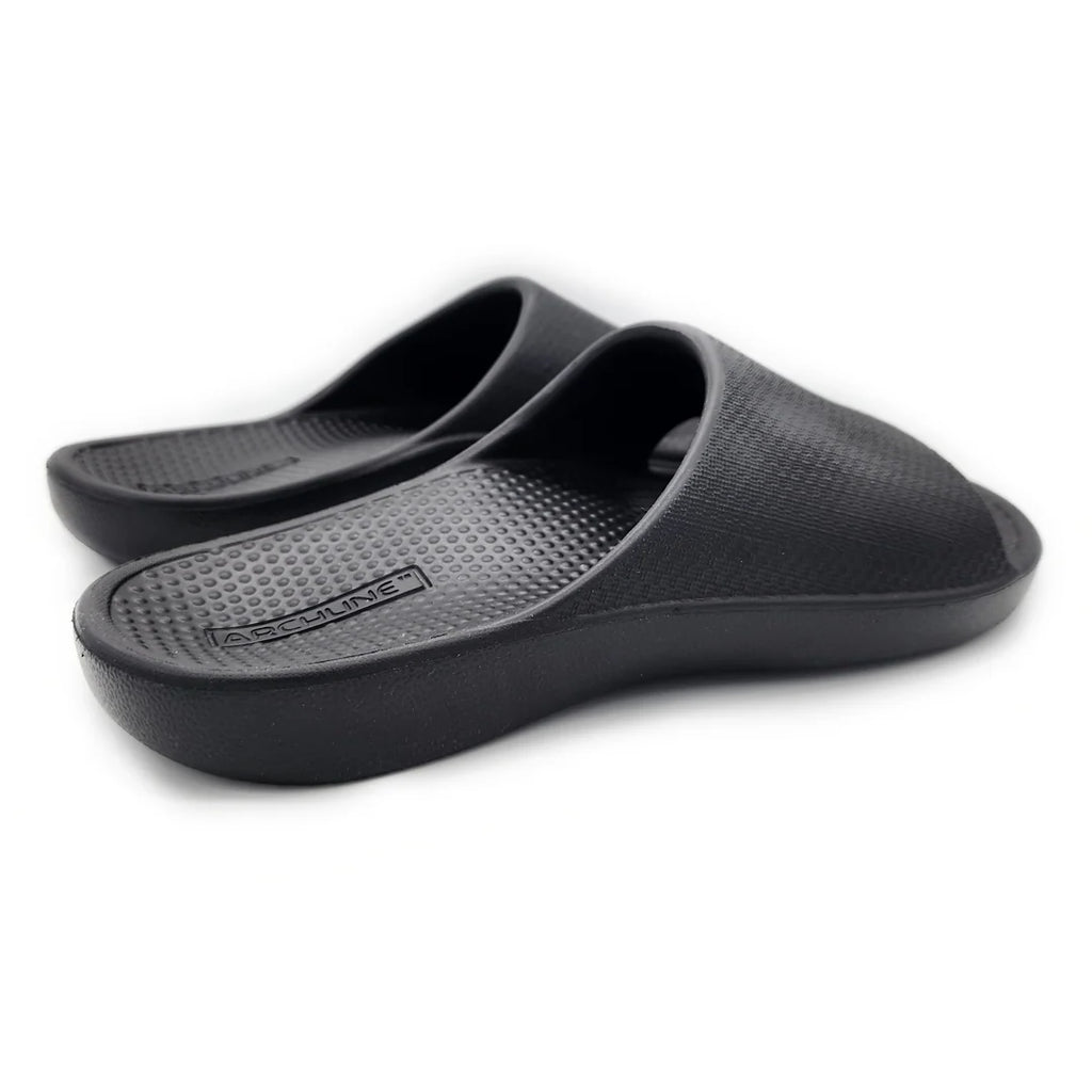 Archline Rebound Orthotic Slides - Black