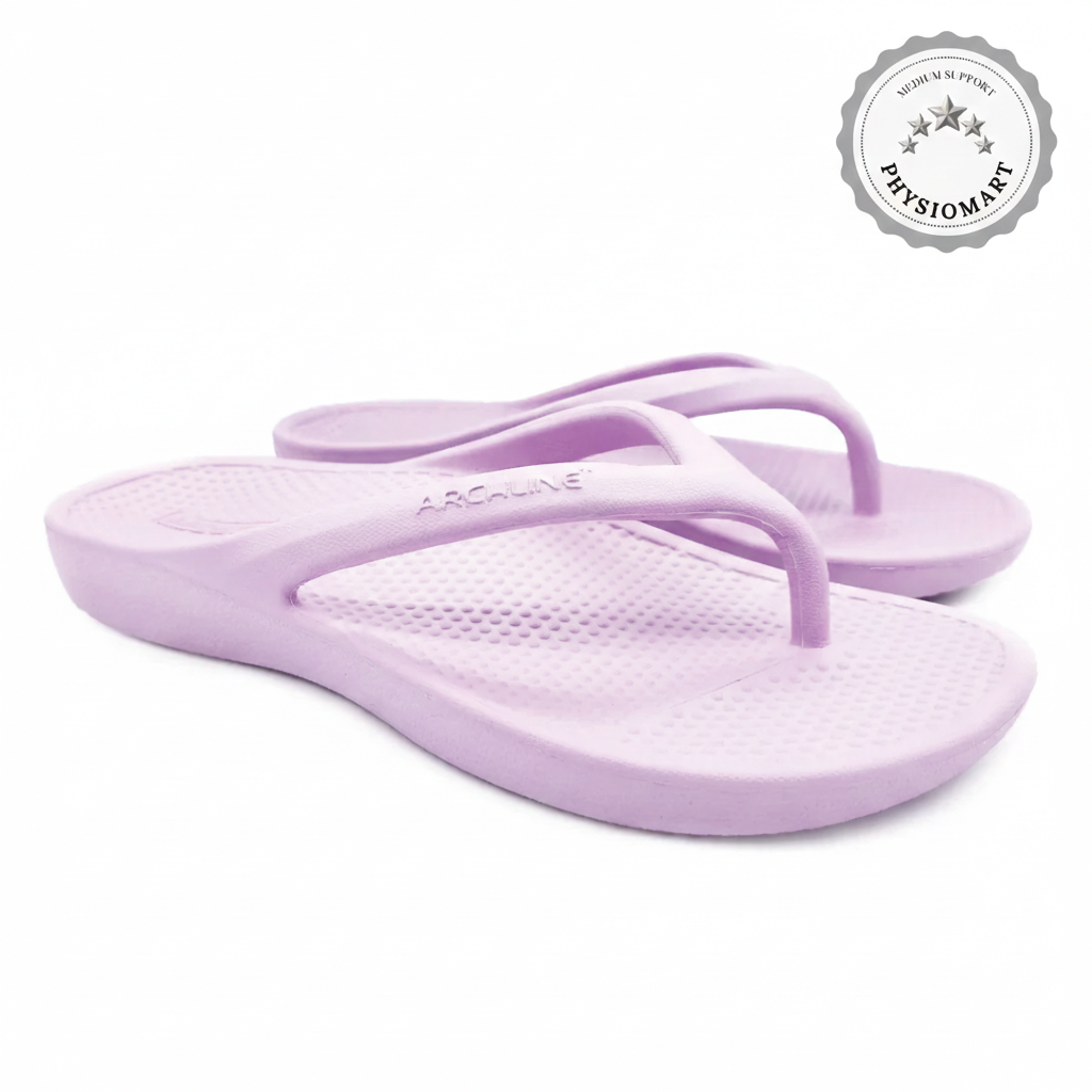 Archline Rebound Orthotic Thongs - Lilac