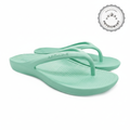 Archline Rebound Orthotic Thongs - Mint Green